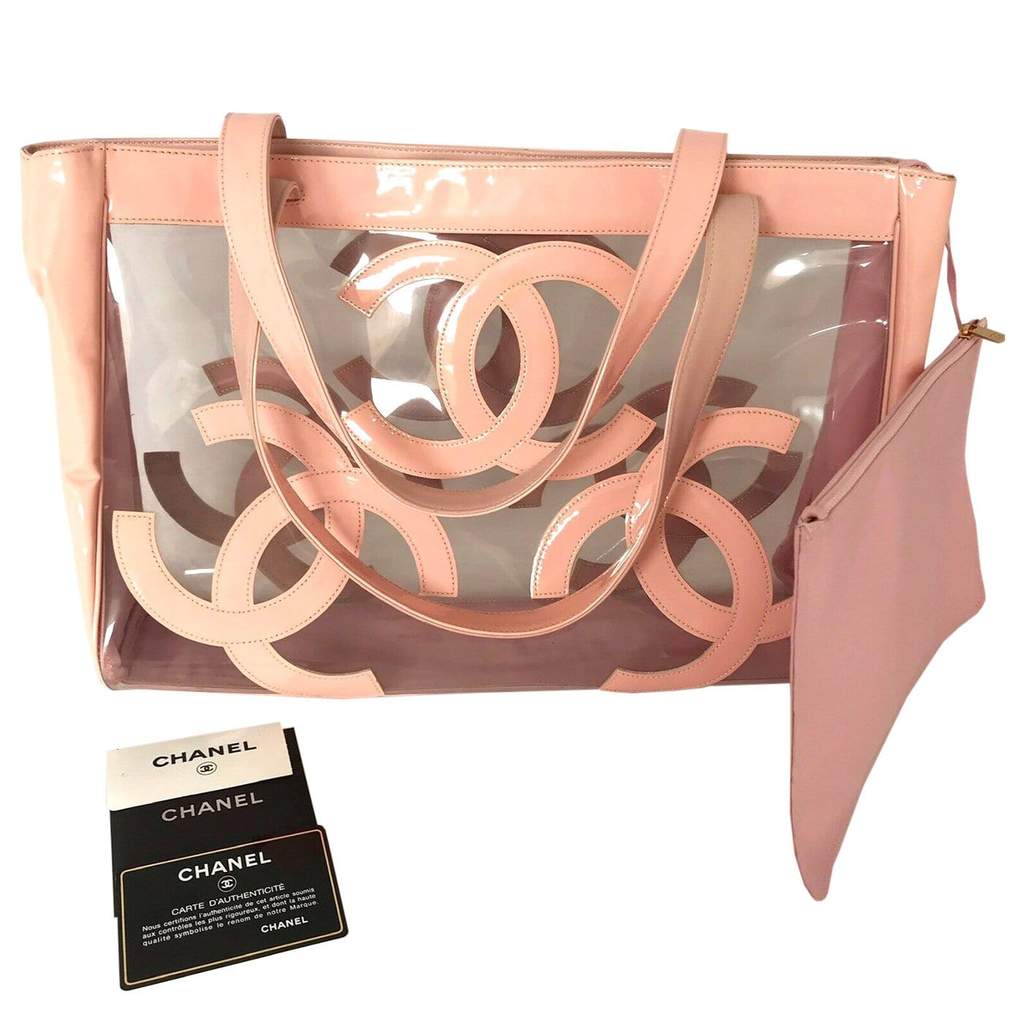 Pink Clear Chanel Bag