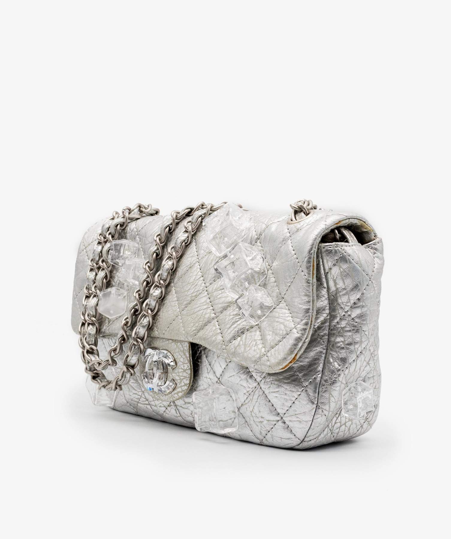 Chanel Ice Cube Bag - 5 For Sale on 1stDibs  chanel ice cube flap bag, ice  cube chanel bag, chanel ice cube tote